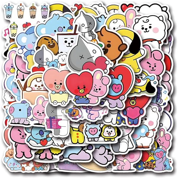 BT21 Flower Collection CHIMMY Character Metal Snap Keychain Key